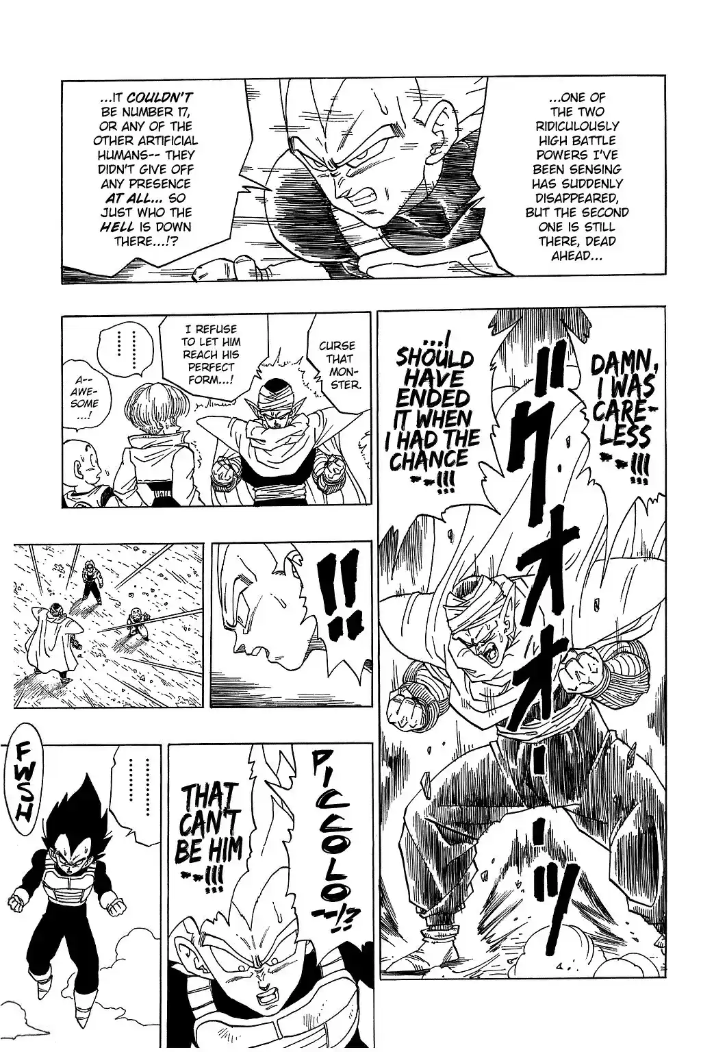 Dragon Ball Vol. 31 Ch. 364 Cell Laughs Last