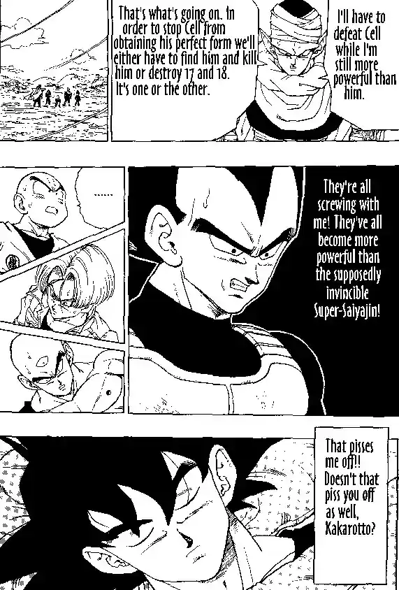 Dragon Ball Vol. 31 Ch. 364 Cell Laughs Last