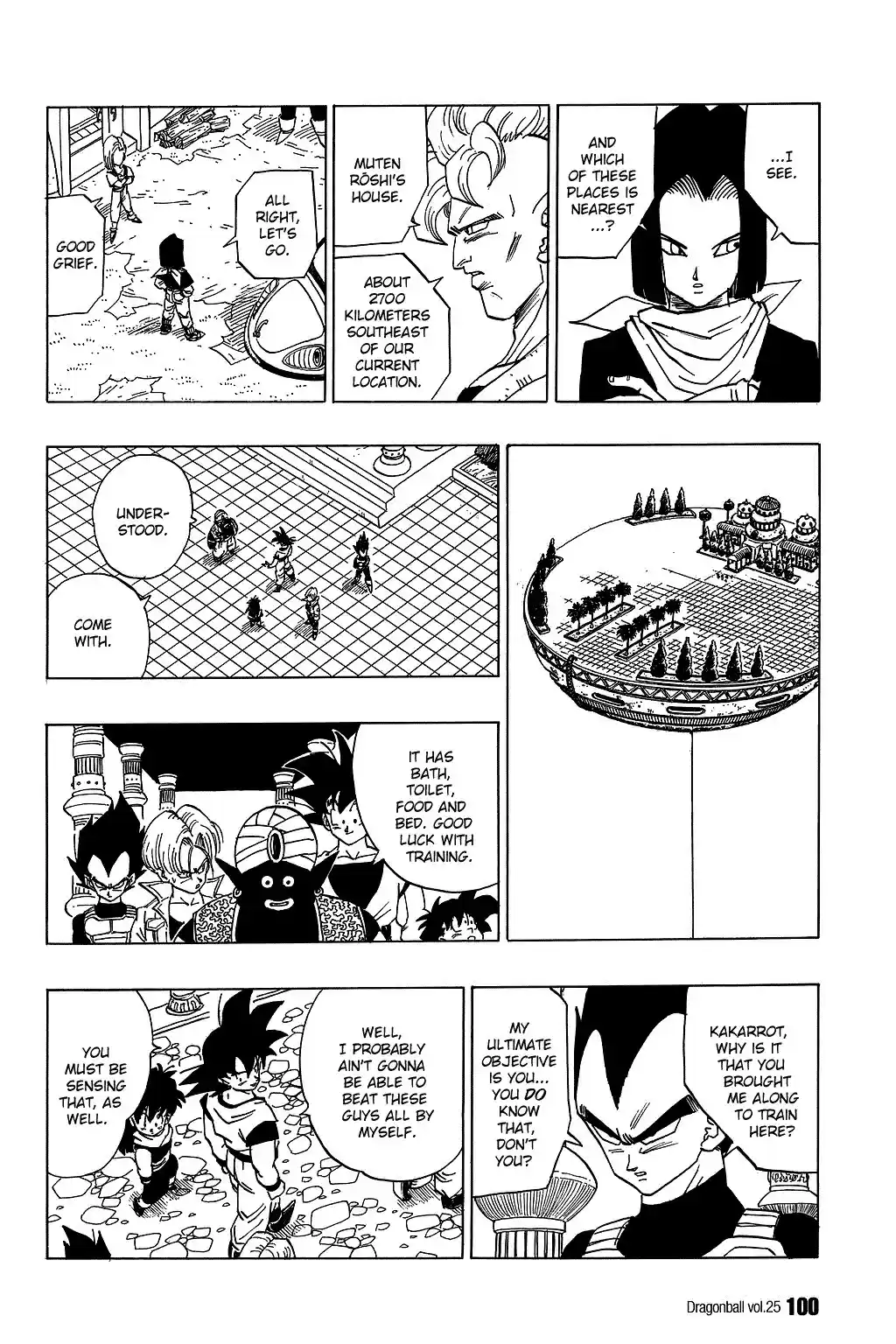 Dragon Ball Vol. 31 Ch. 366 The Super Saiyans' Training