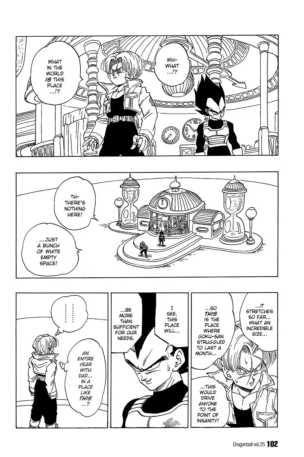 Dragon Ball Vol. 31 Ch. 366 The Super Saiyans' Training