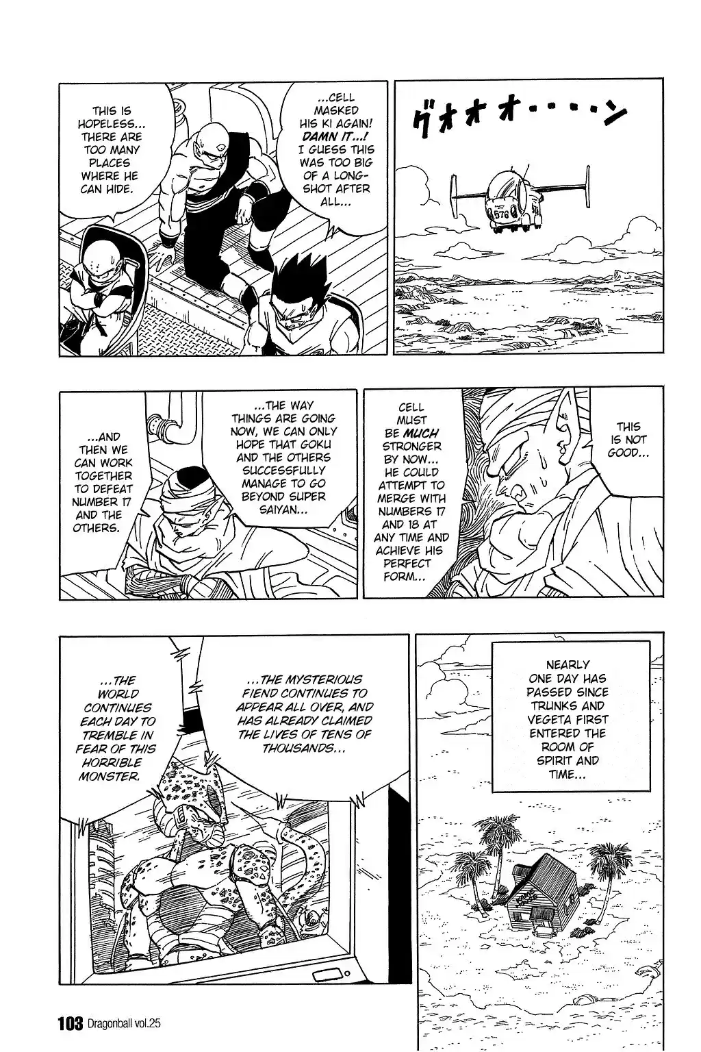 Dragon Ball Vol. 31 Ch. 366 The Super Saiyans' Training
