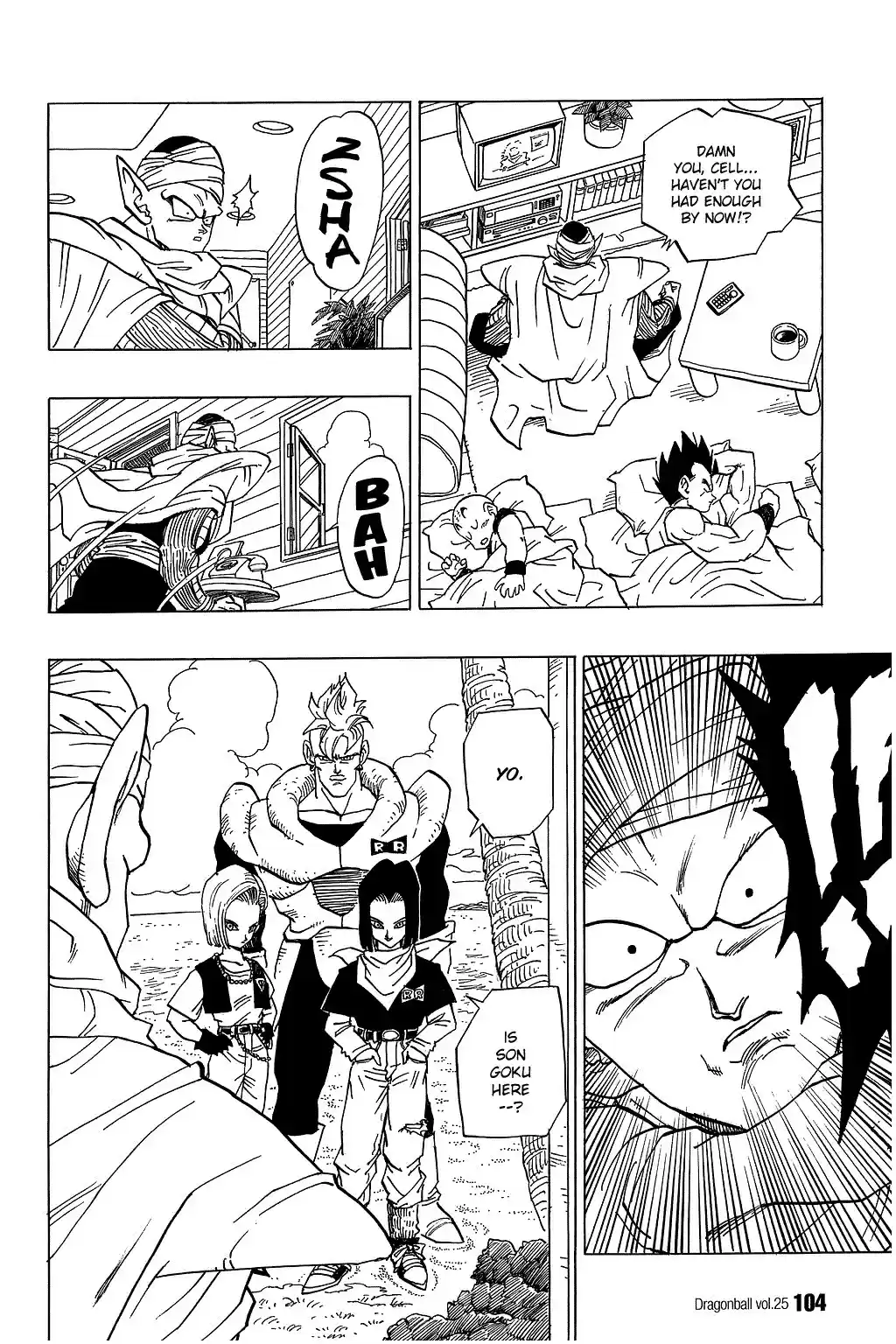 Dragon Ball Vol. 31 Ch. 366 The Super Saiyans' Training