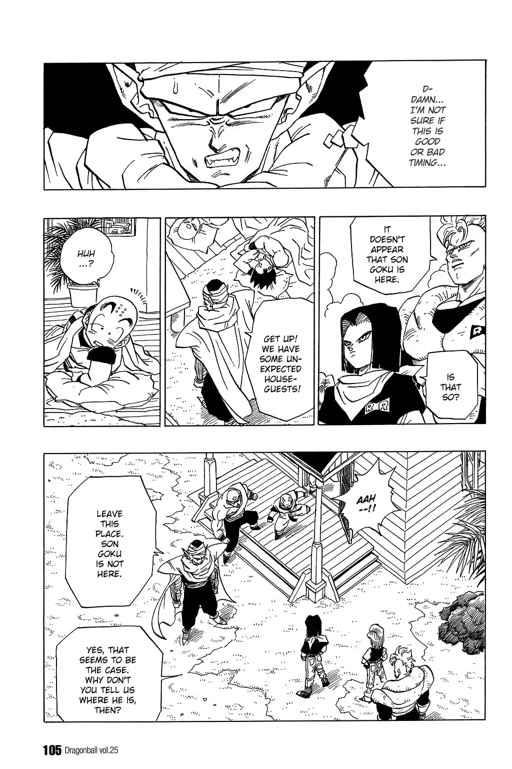 Dragon Ball Vol. 31 Ch. 366 The Super Saiyans' Training