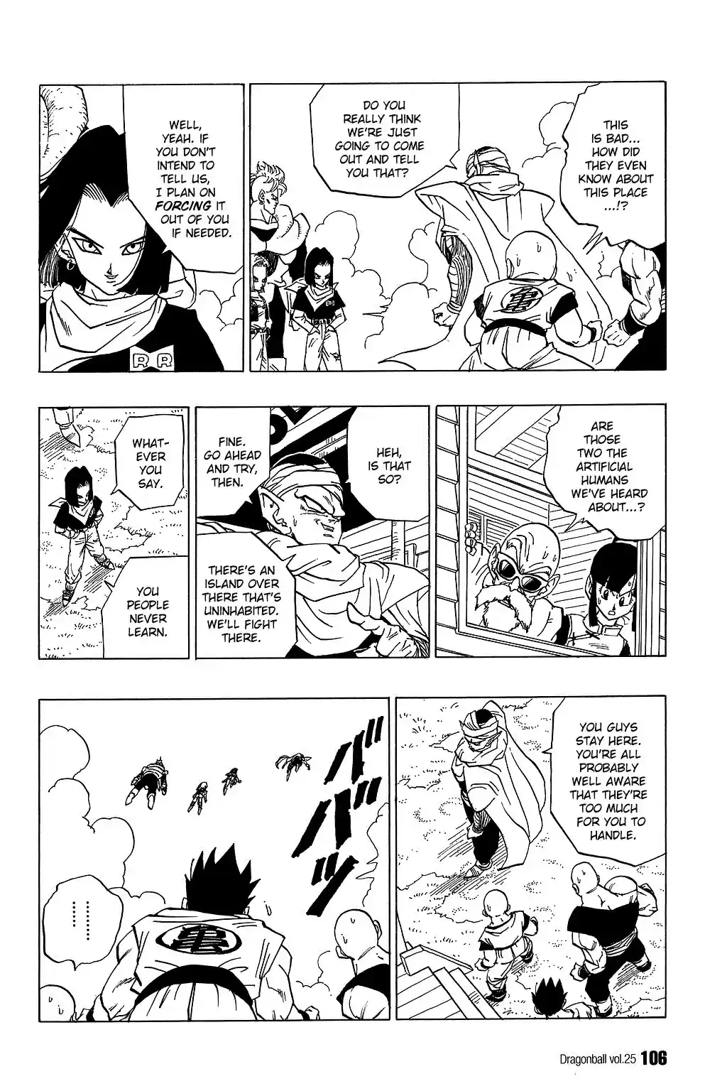 Dragon Ball Vol. 31 Ch. 366 The Super Saiyans' Training