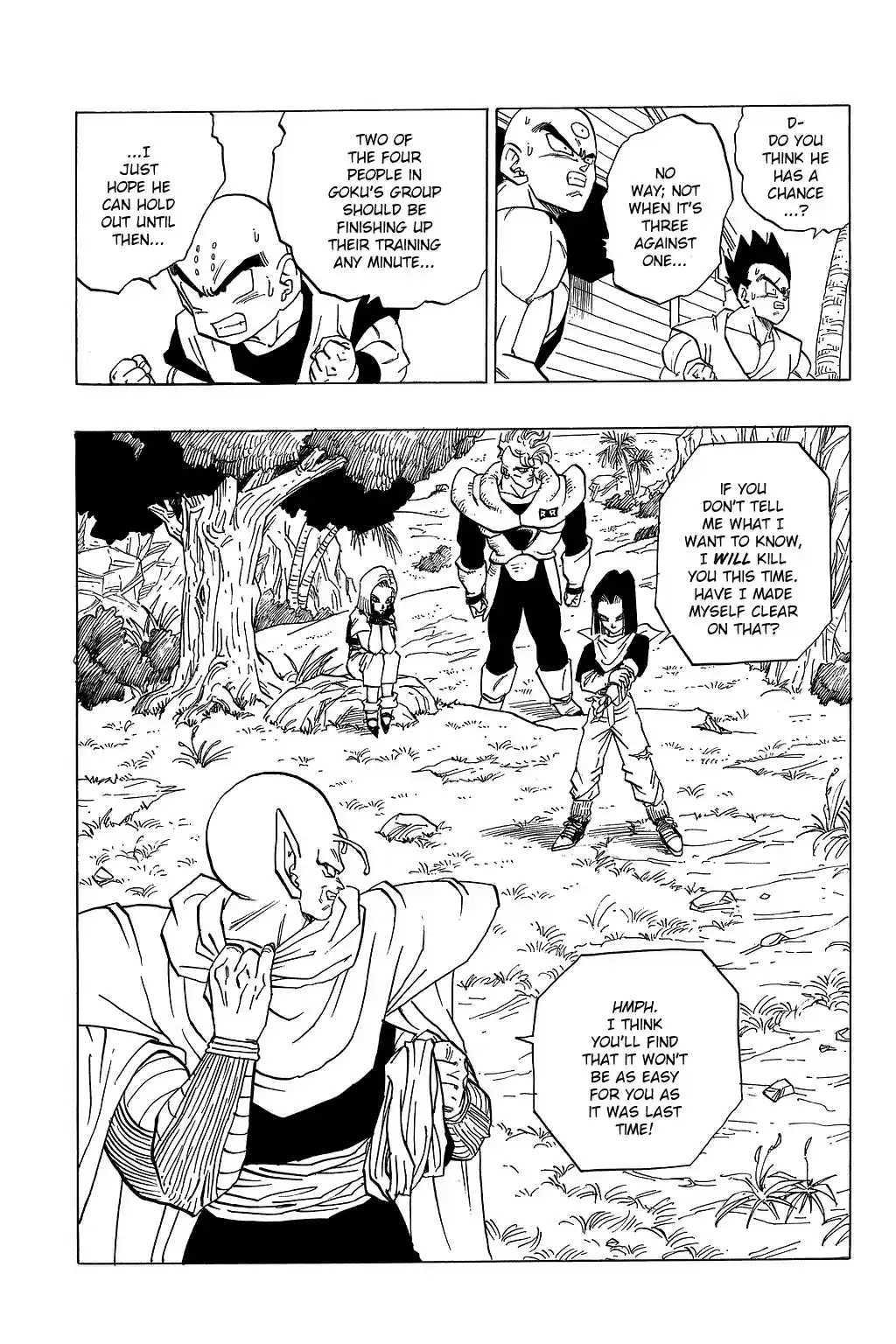 Dragon Ball Vol. 31 Ch. 366 The Super Saiyans' Training