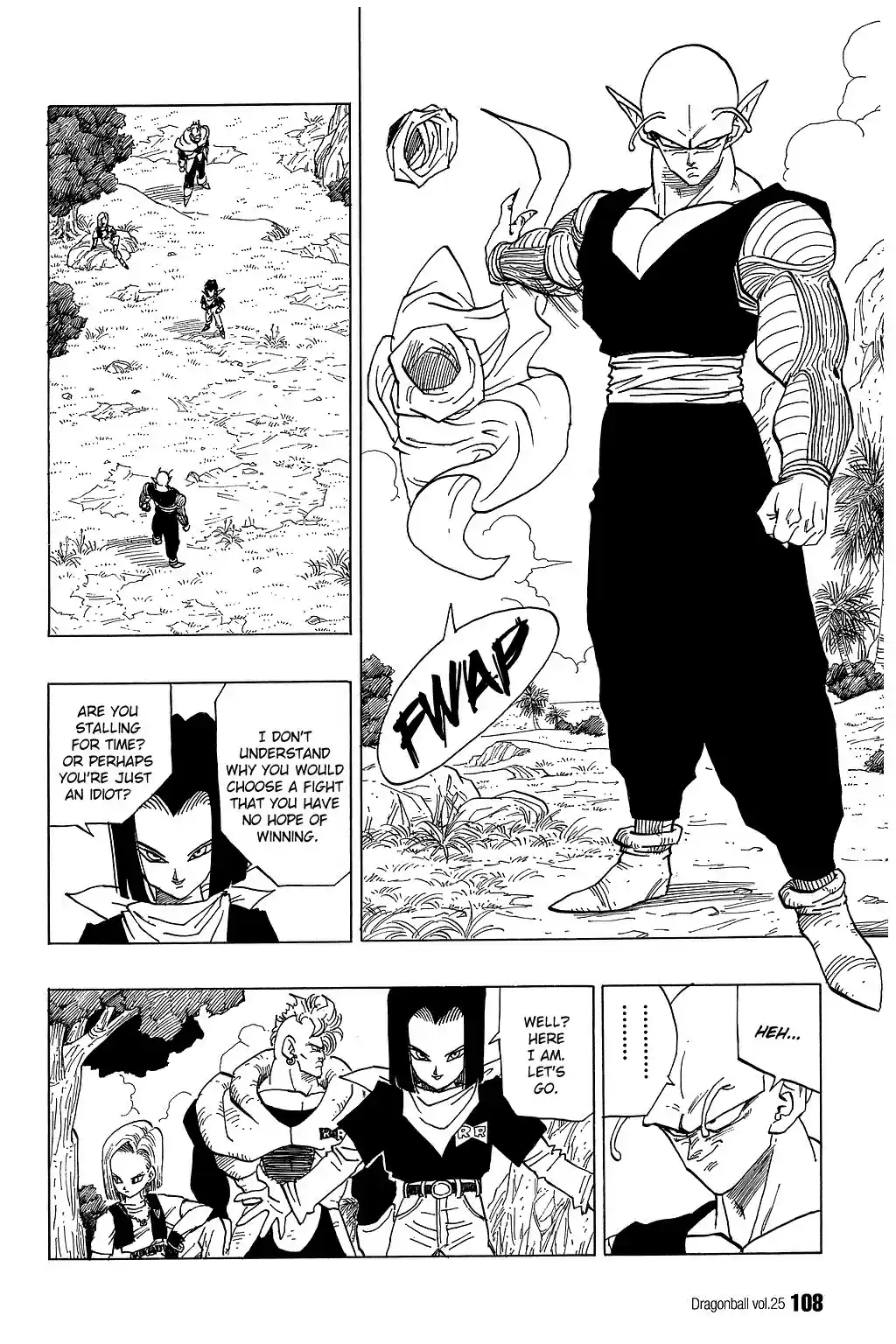 Dragon Ball Vol. 31 Ch. 367 Piccolo vs. Android 17