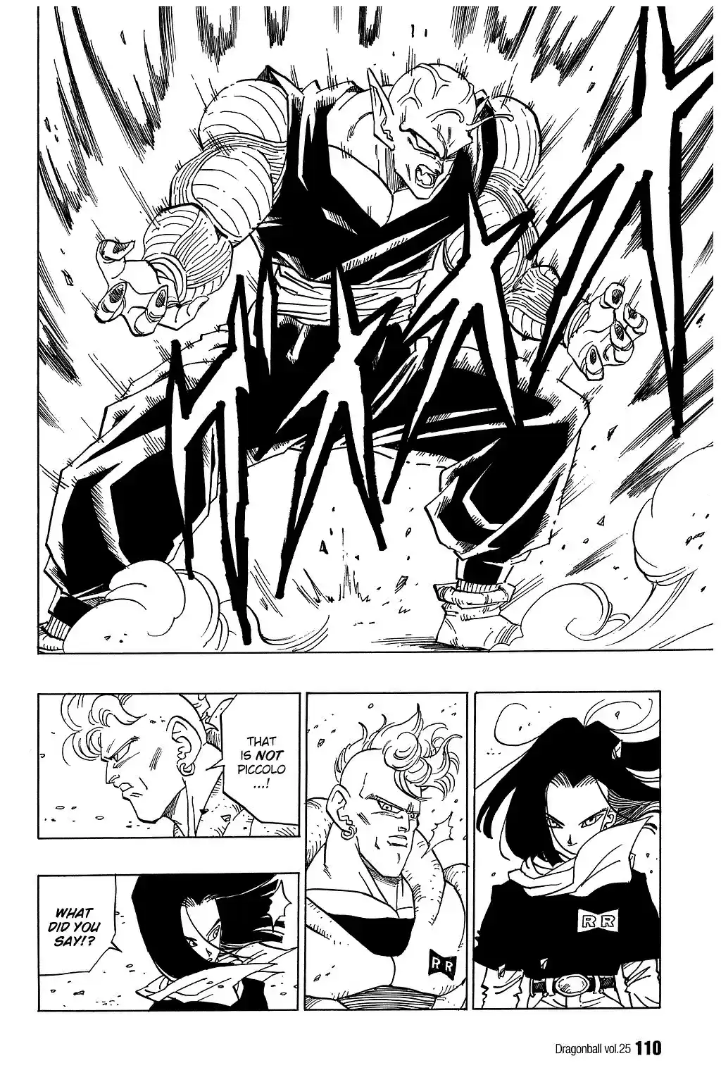 Dragon Ball Vol. 31 Ch. 367 Piccolo vs. Android 17