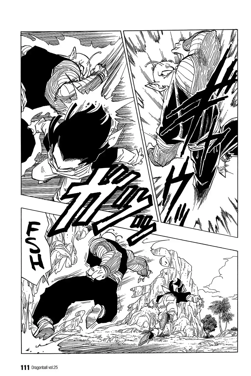 Dragon Ball Vol. 31 Ch. 367 Piccolo vs. Android 17