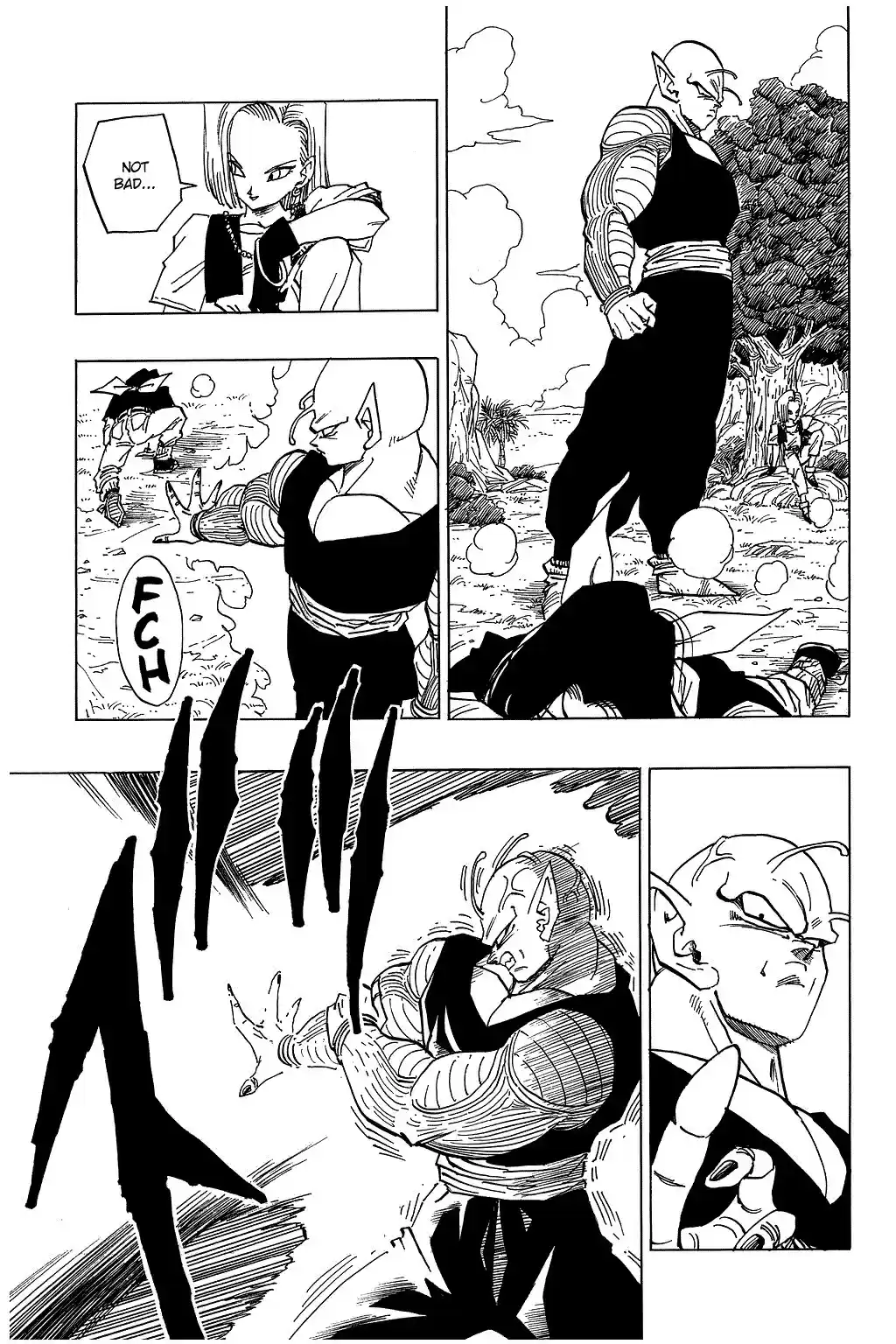 Dragon Ball Vol. 31 Ch. 367 Piccolo vs. Android 17
