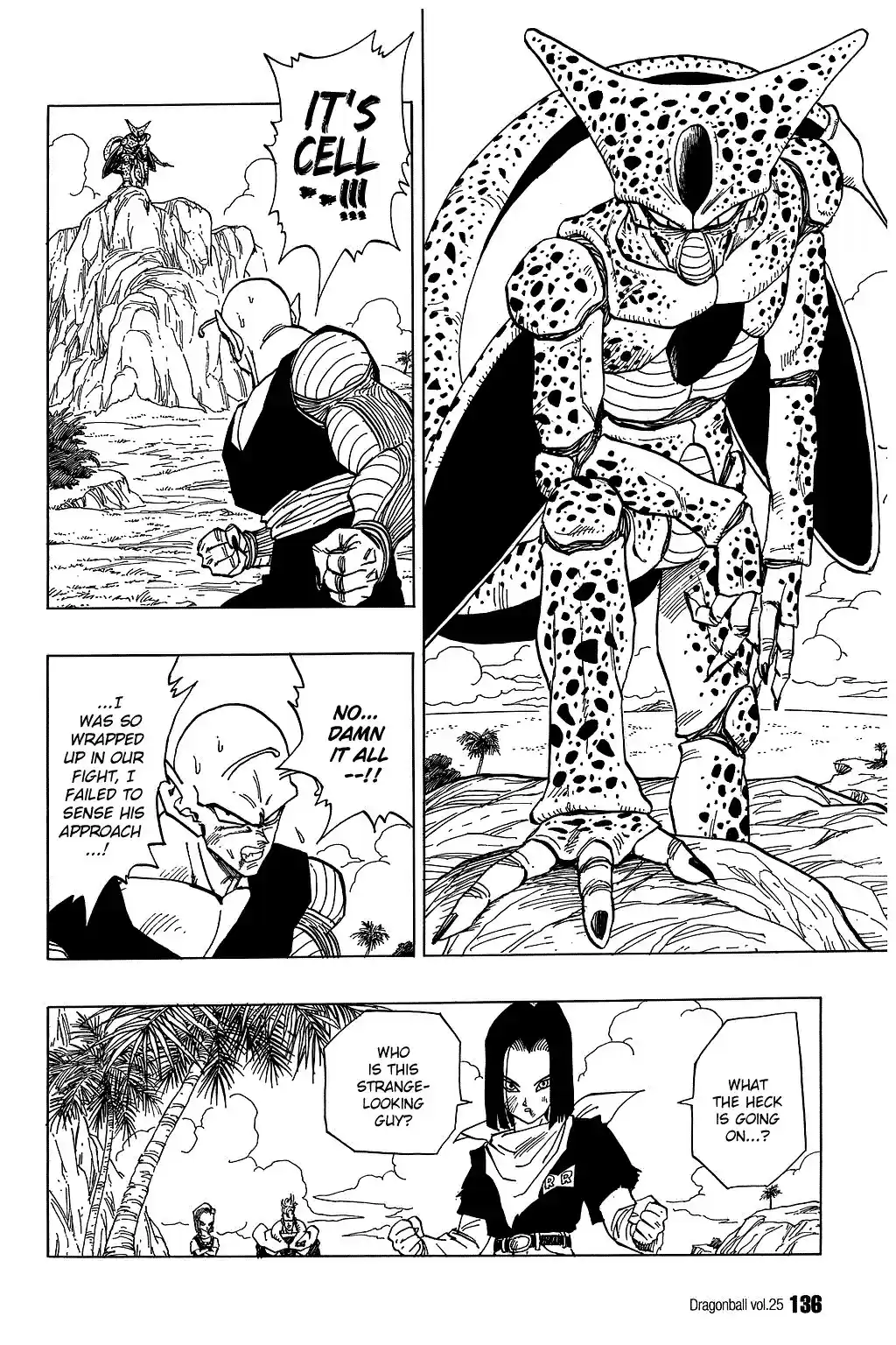 Dragon Ball Vol. 31 Ch. 369 Cell vs. the Androids