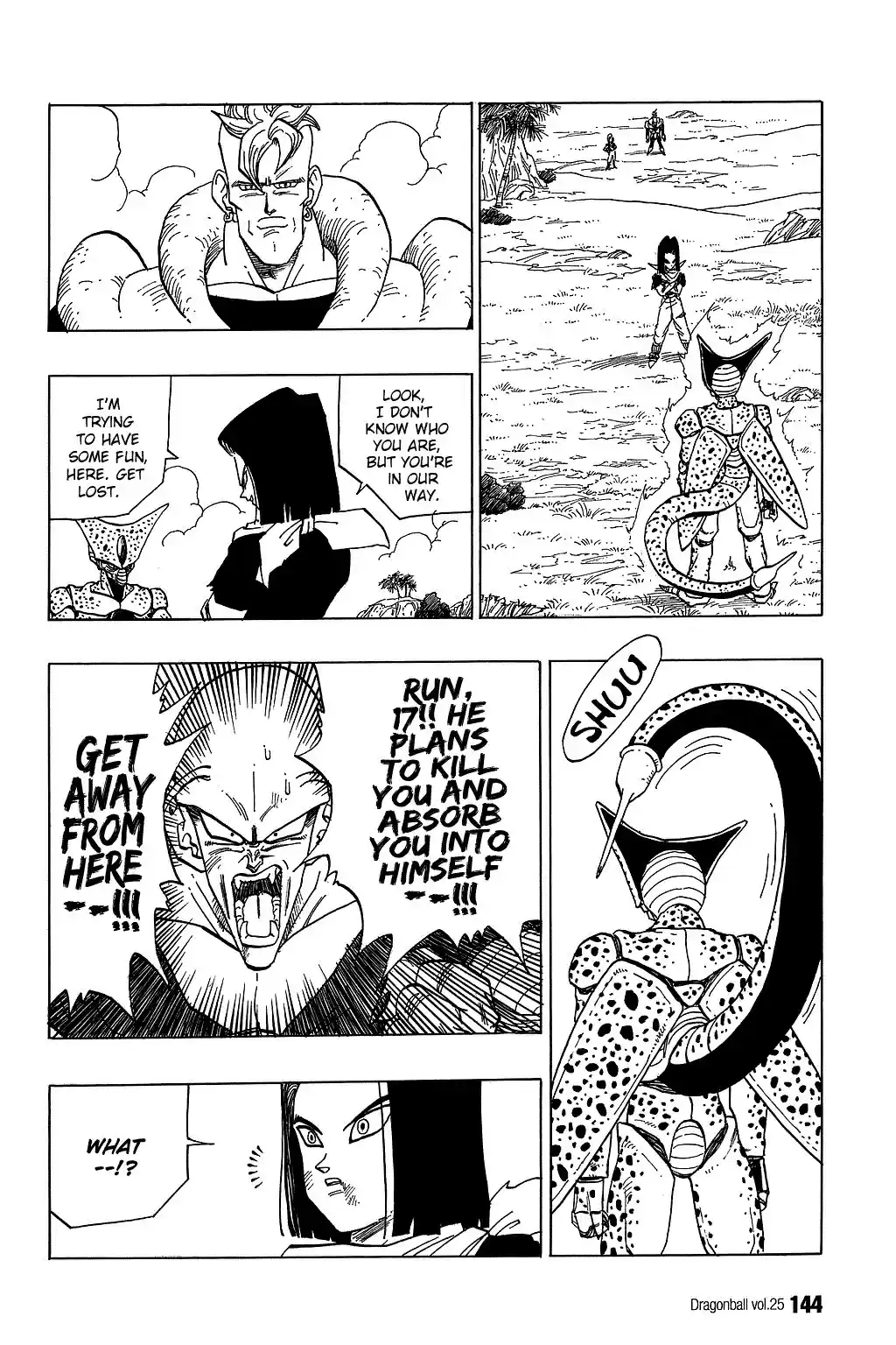 Dragon Ball Vol. 31 Ch. 369 Cell vs. the Androids