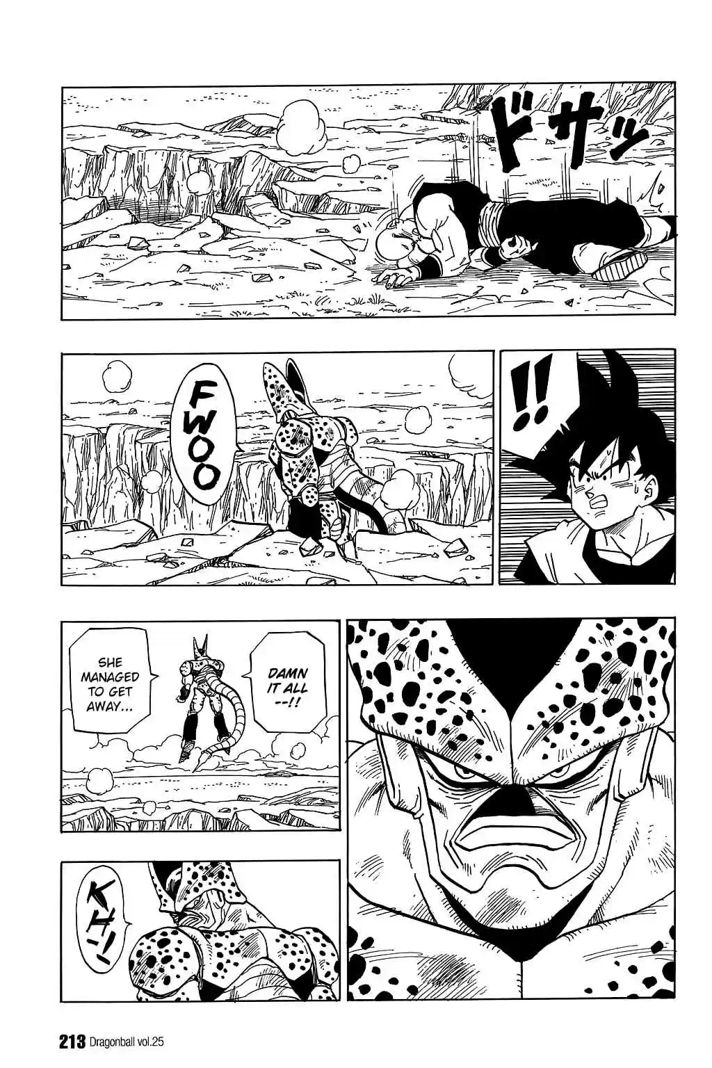 Dragon Ball Vol. 32 Ch. 374 Goku Meets Cell
