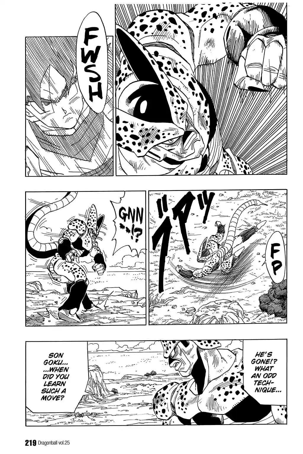 Dragon Ball Vol. 32 Ch. 374 Goku Meets Cell