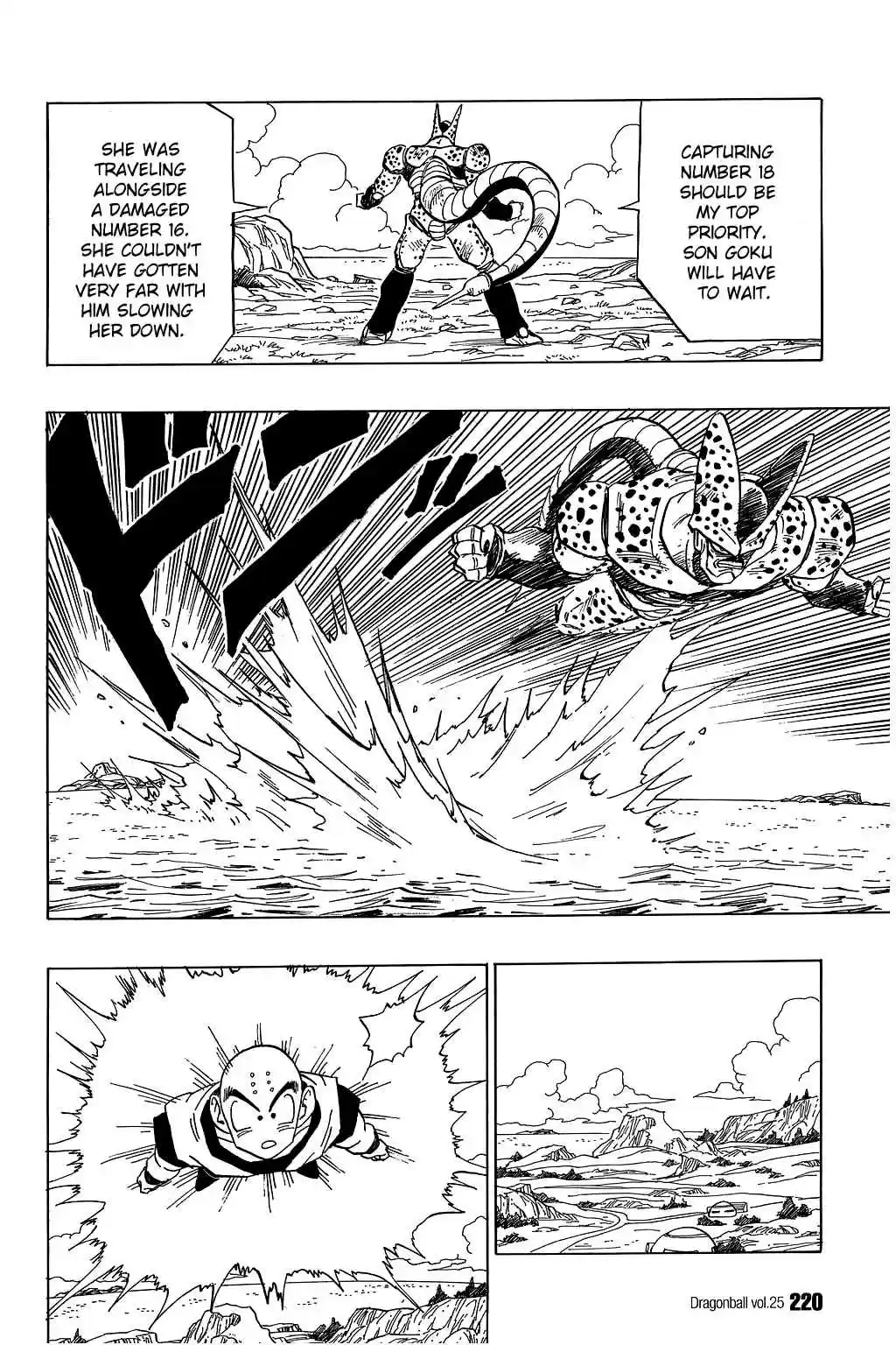 Dragon Ball Vol. 32 Ch. 374 Goku Meets Cell