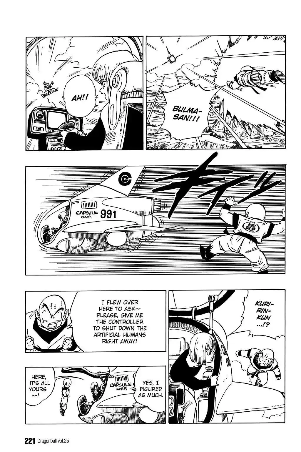 Dragon Ball Vol. 32 Ch. 374 Goku Meets Cell