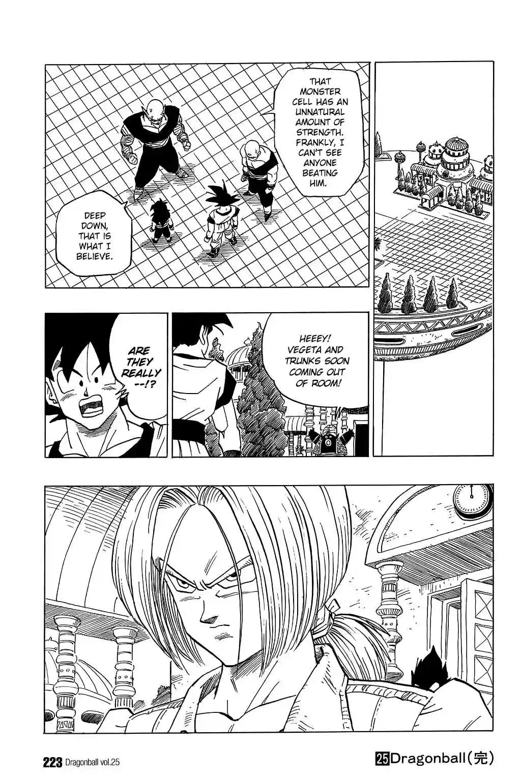 Dragon Ball Vol. 32 Ch. 374 Goku Meets Cell