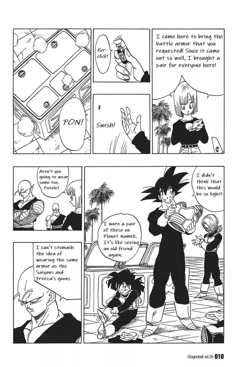 Dragon Ball Vol. 32 Ch. 375 Vegeta and Trunks Emerge