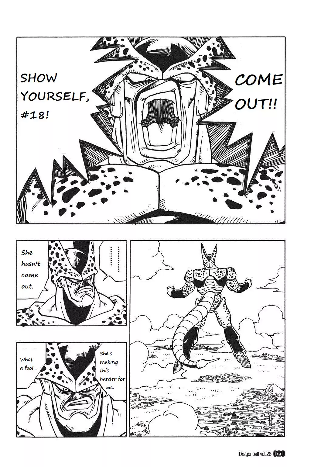 Dragon Ball Vol. 32 Ch. 376 Vegeta’s Self Confidence!
