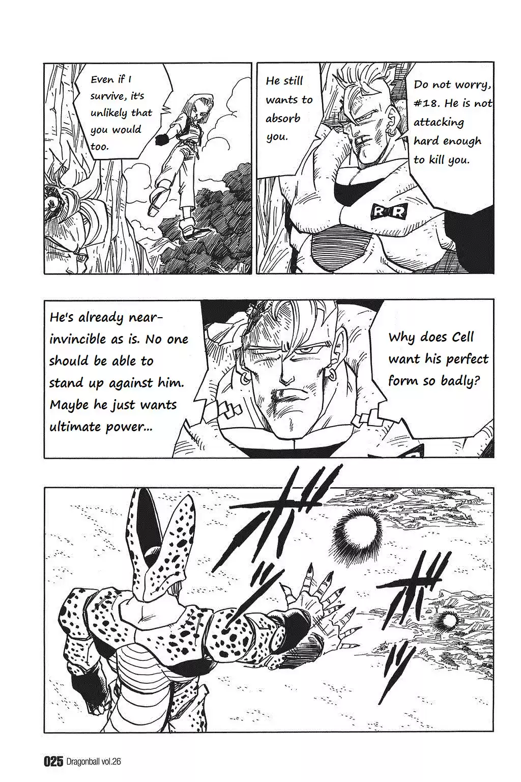 Dragon Ball Vol. 32 Ch. 376 Vegeta’s Self Confidence!