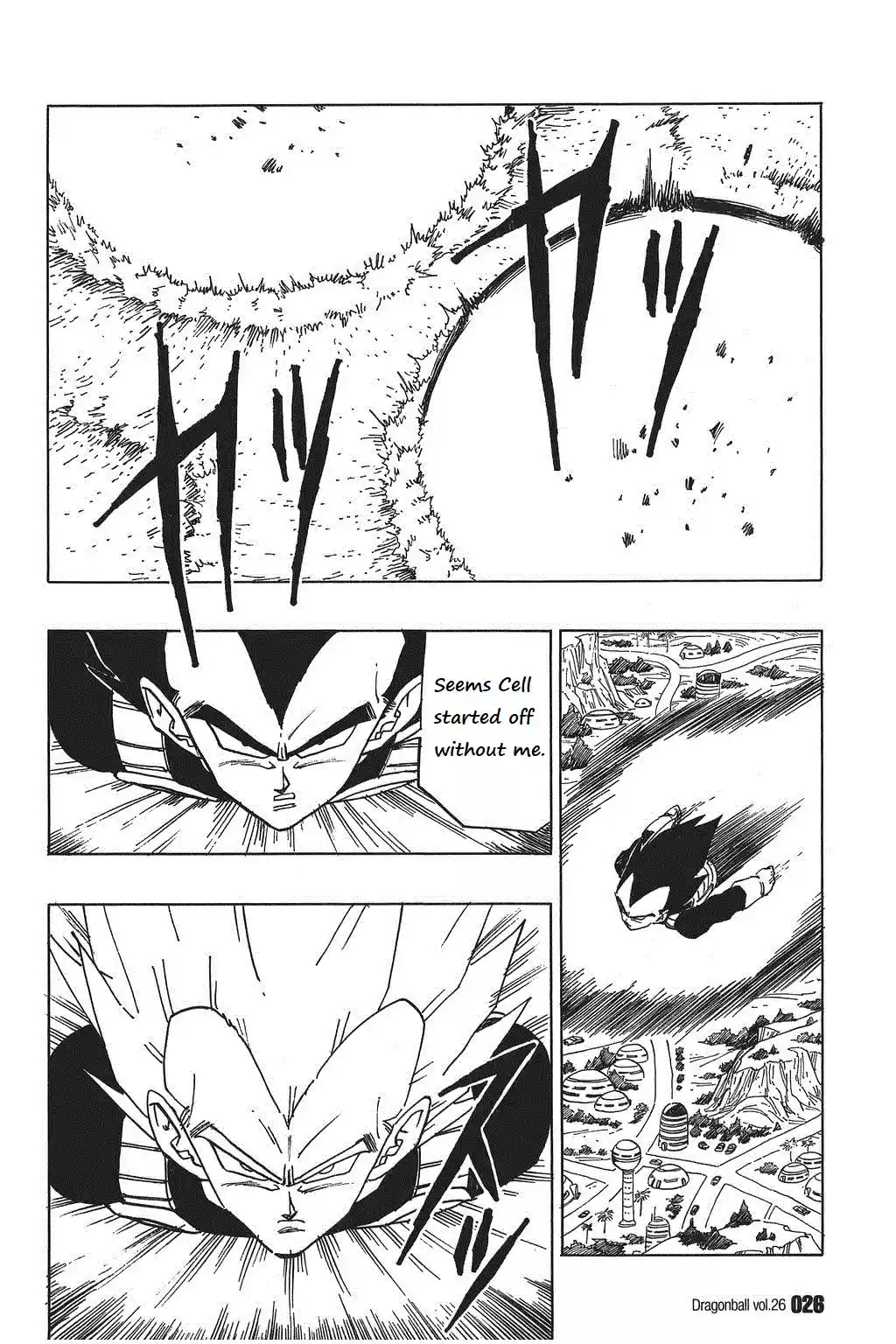 Dragon Ball Vol. 32 Ch. 376 Vegeta’s Self Confidence!