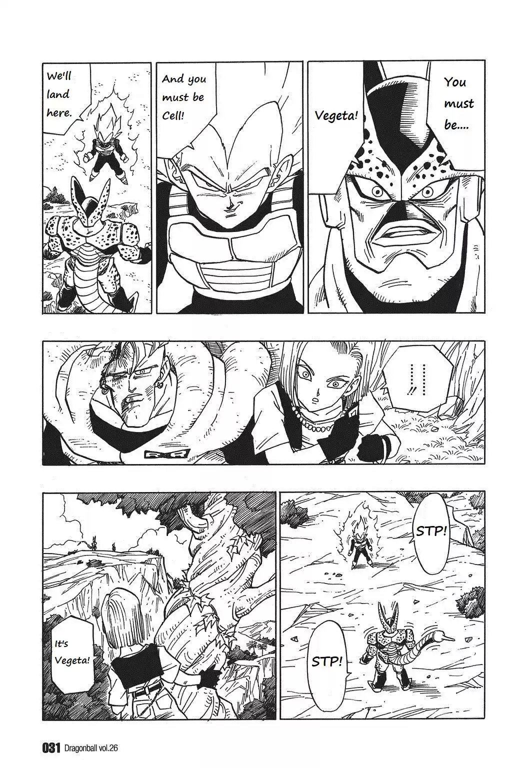 Dragon Ball Vol. 32 Ch. 376 Vegeta’s Self Confidence!