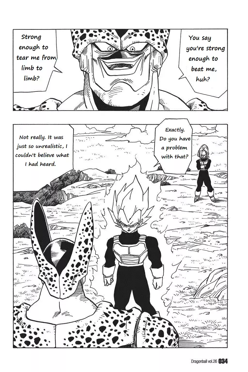 Dragon Ball Vol. 32 Ch. 377 Son Goku and Son Gohan
