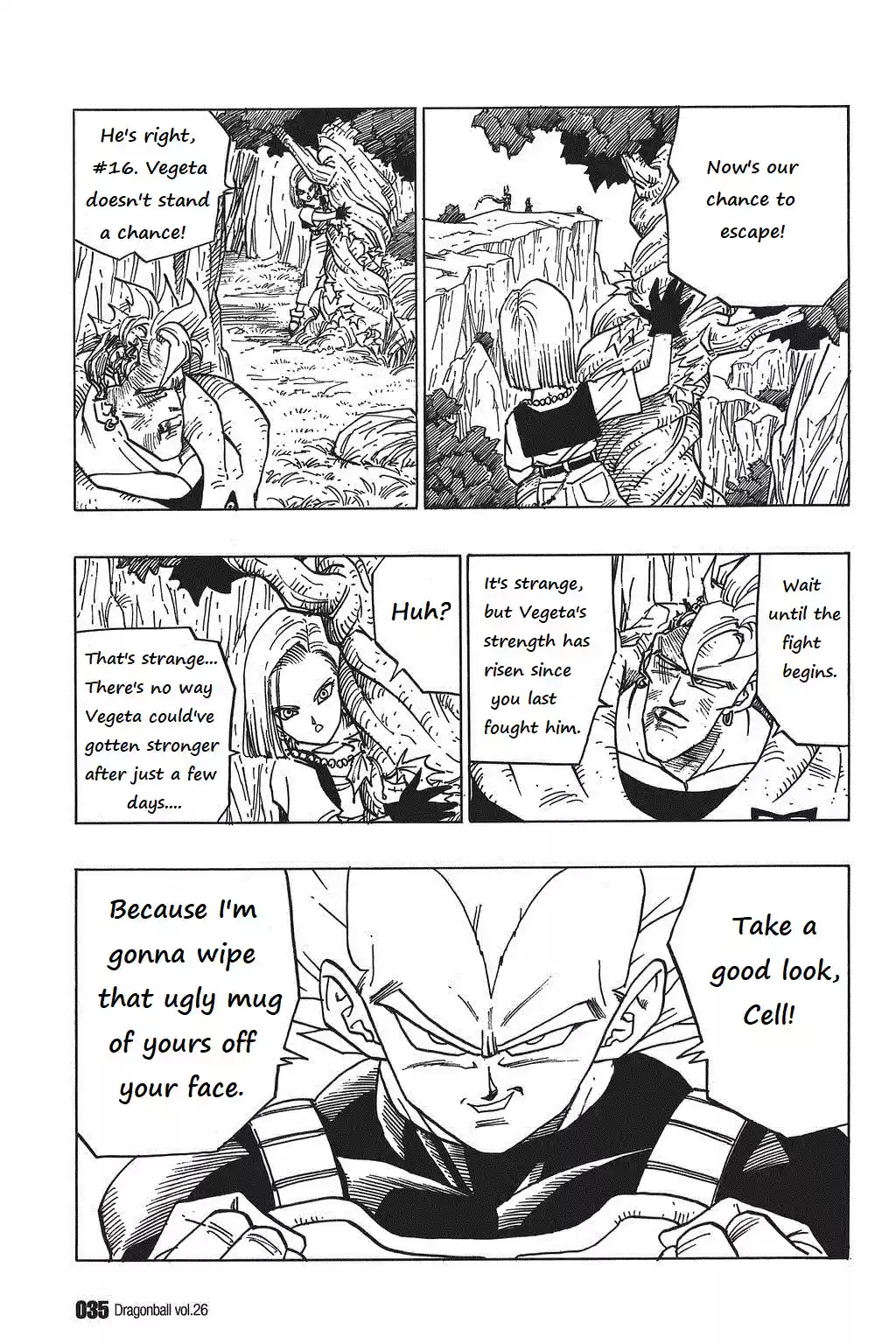 Dragon Ball Vol. 32 Ch. 377 Son Goku and Son Gohan