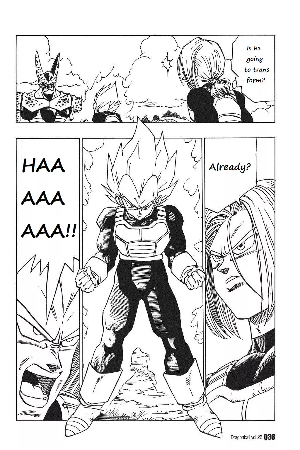 Dragon Ball Vol. 32 Ch. 377 Son Goku and Son Gohan