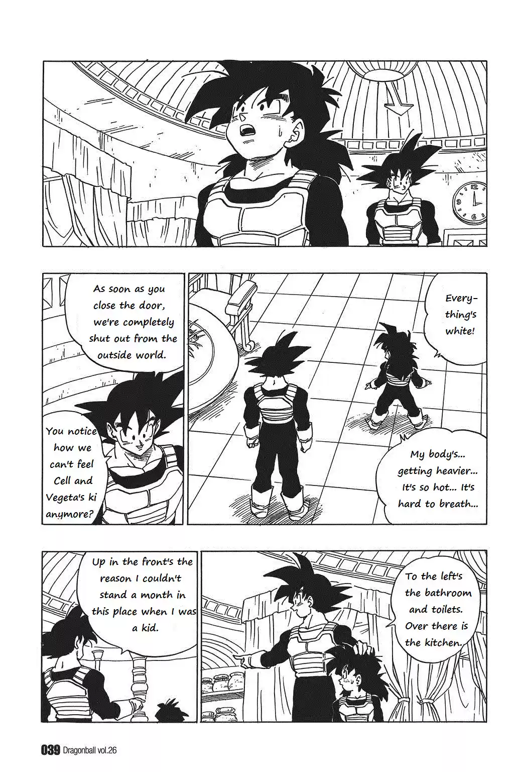 Dragon Ball Vol. 32 Ch. 377 Son Goku and Son Gohan