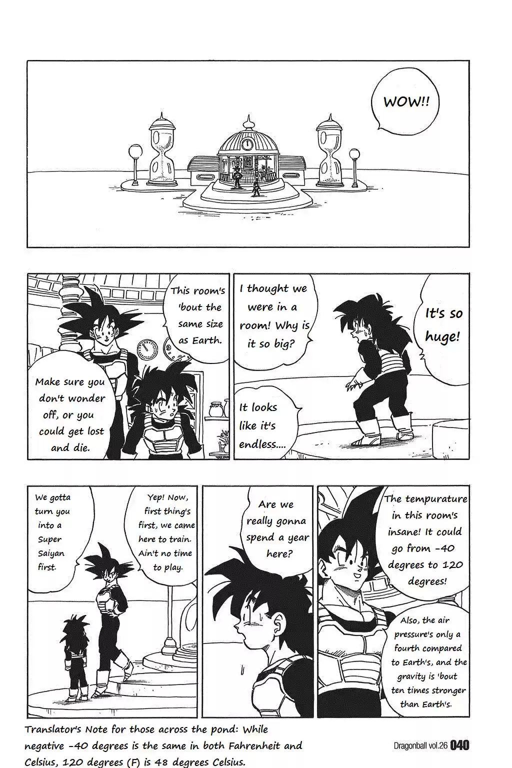 Dragon Ball Vol. 32 Ch. 377 Son Goku and Son Gohan