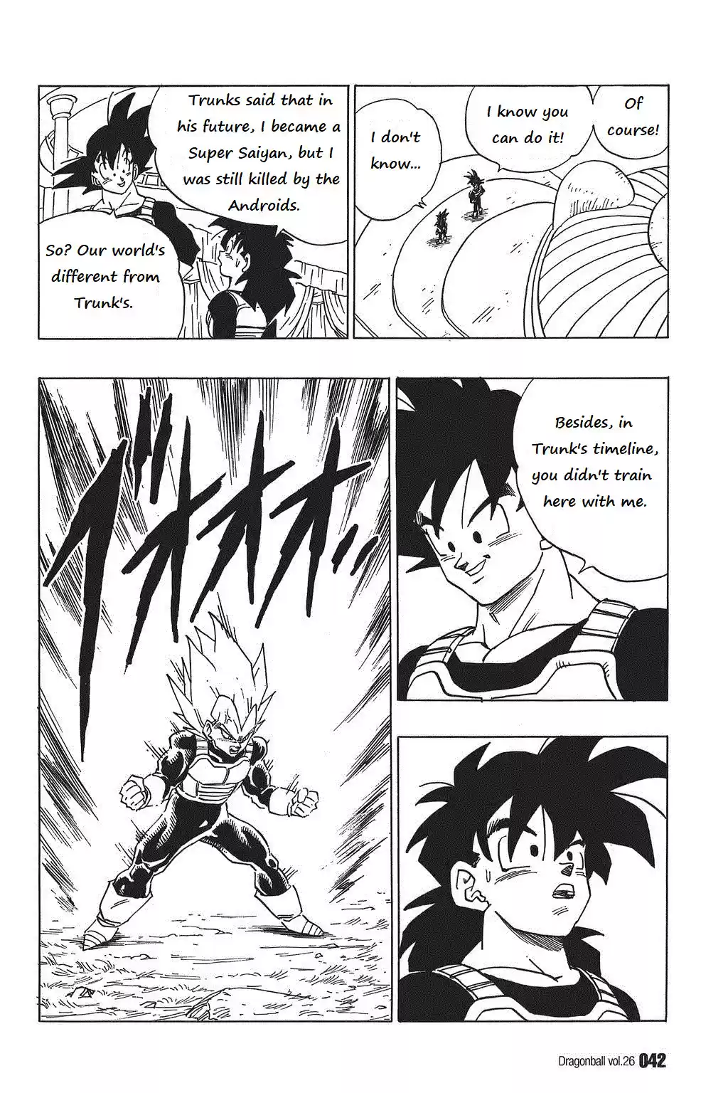 Dragon Ball Vol. 32 Ch. 377 Son Goku and Son Gohan