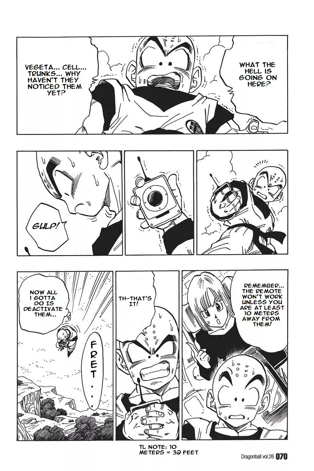 Dragon Ball Vol. 32 Ch. 379 Interrupted!? Cell's Perfect Form