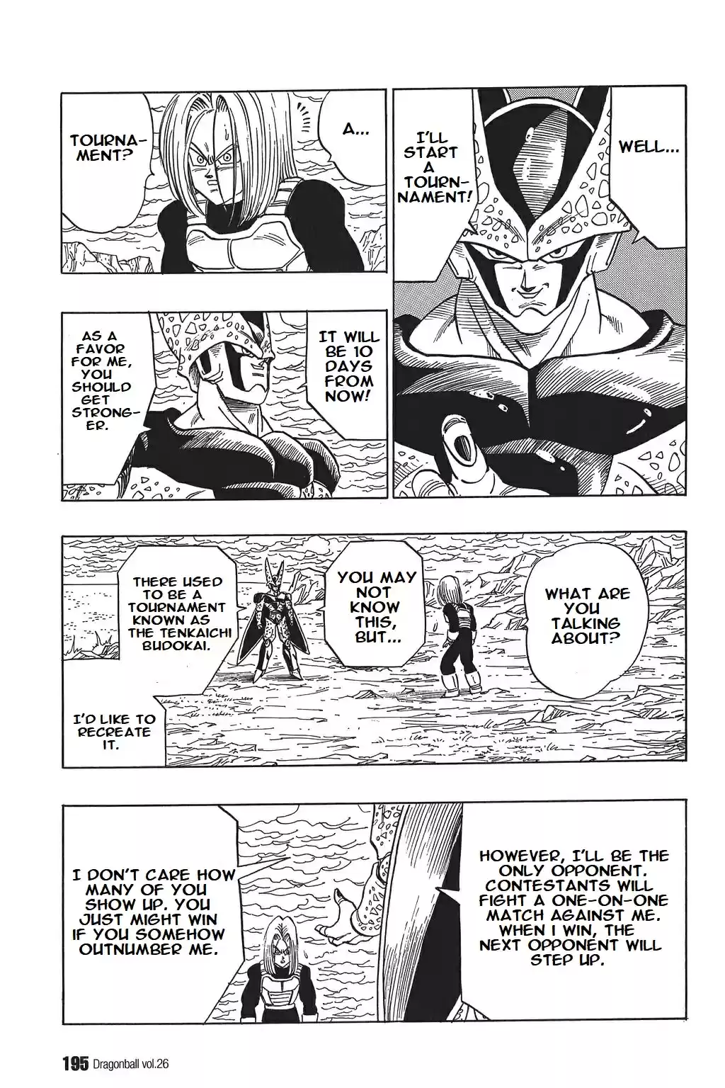 Dragon Ball Vol. 33 Ch. 388 Cell's Idea