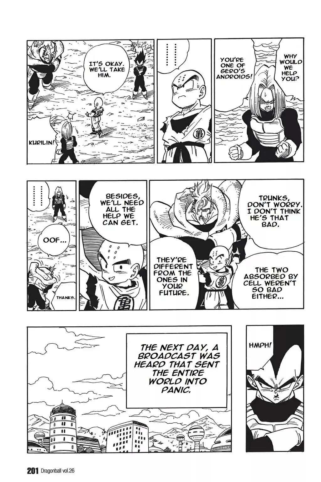 Dragon Ball Vol. 33 Ch. 388 Cell's Idea
