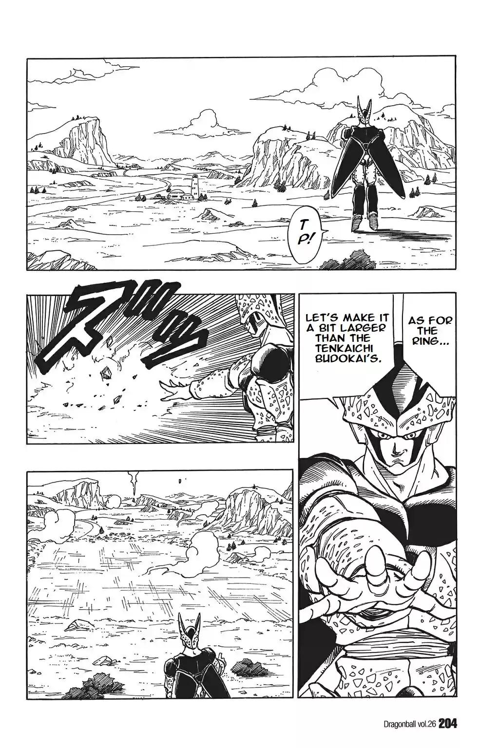 Dragon Ball Vol. 33 Ch. 389 Message of Terror