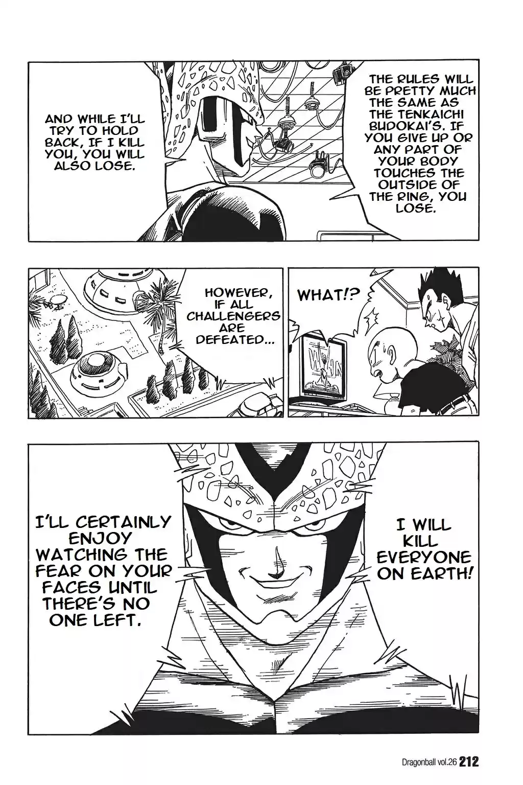 Dragon Ball Vol. 33 Ch. 389 Message of Terror