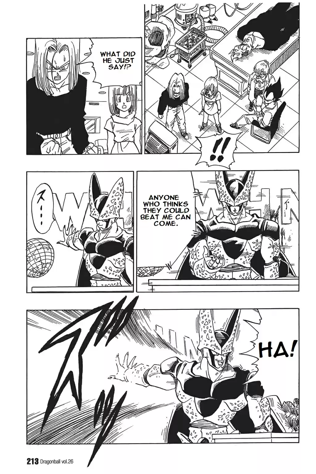 Dragon Ball Vol. 33 Ch. 389 Message of Terror