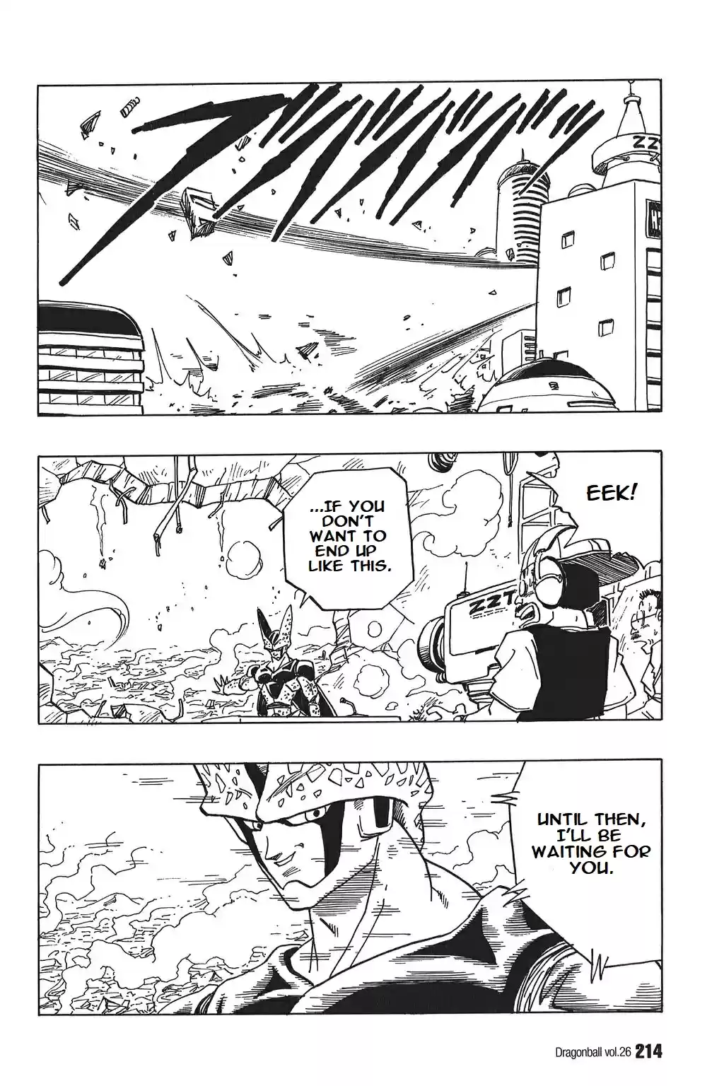 Dragon Ball Vol. 33 Ch. 389 Message of Terror