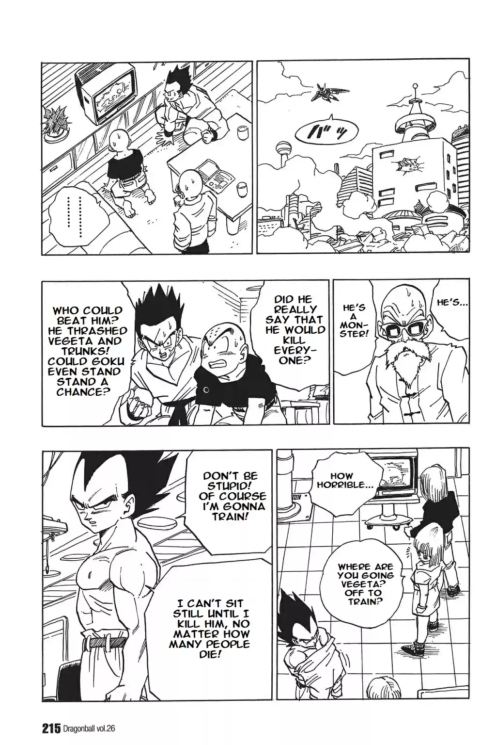 Dragon Ball Vol. 33 Ch. 389 Message of Terror