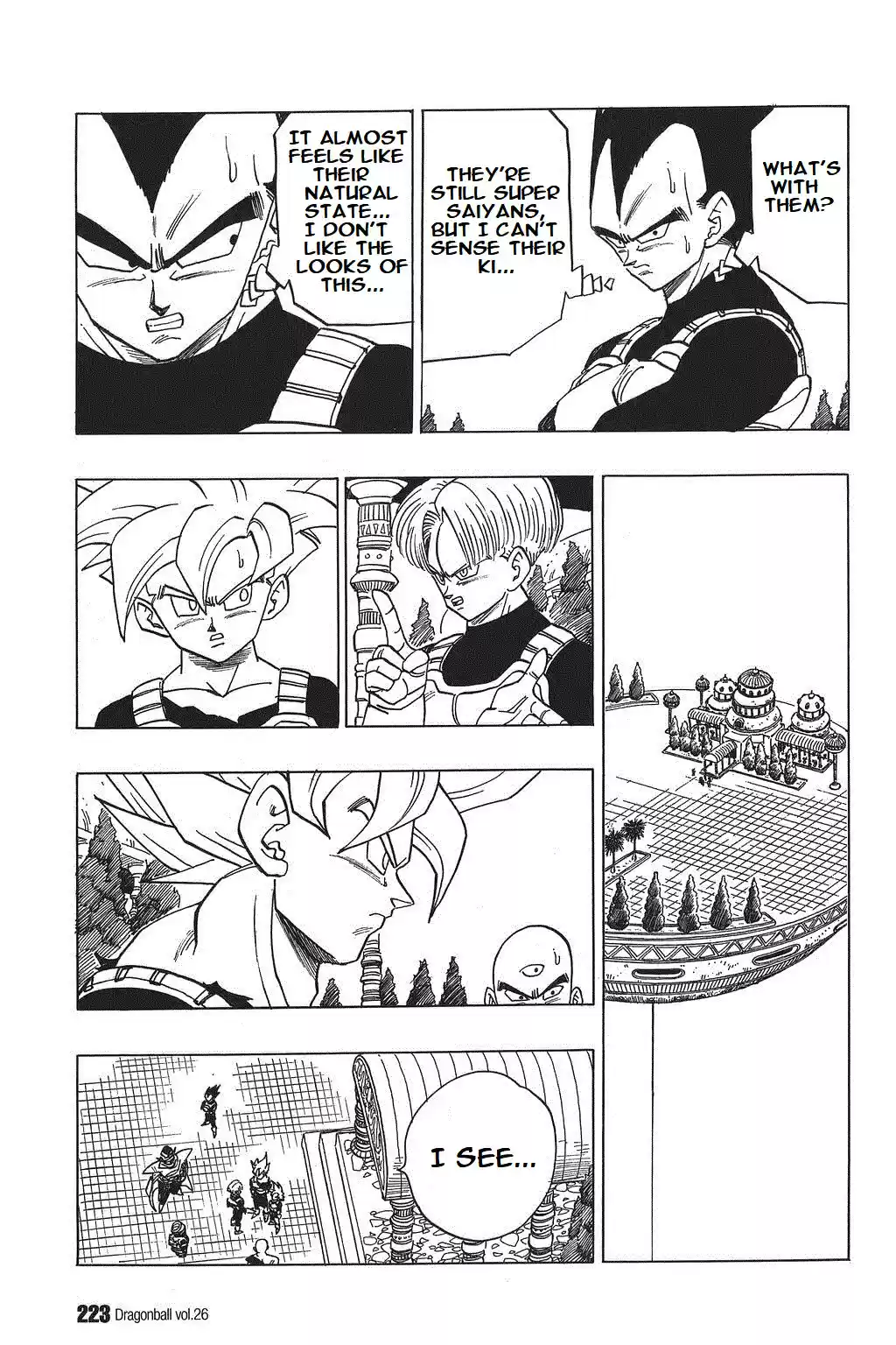 Dragon Ball Vol. 33 Ch. 390 Goku and Gohan Emerge