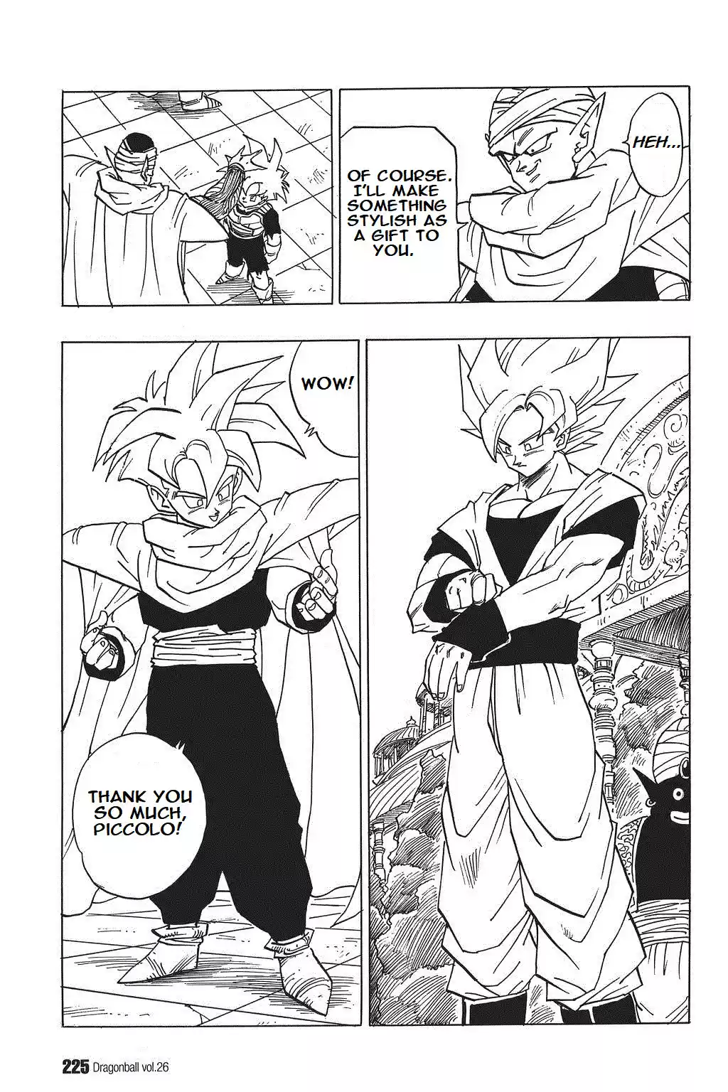 Dragon Ball Vol. 33 Ch. 390 Goku and Gohan Emerge