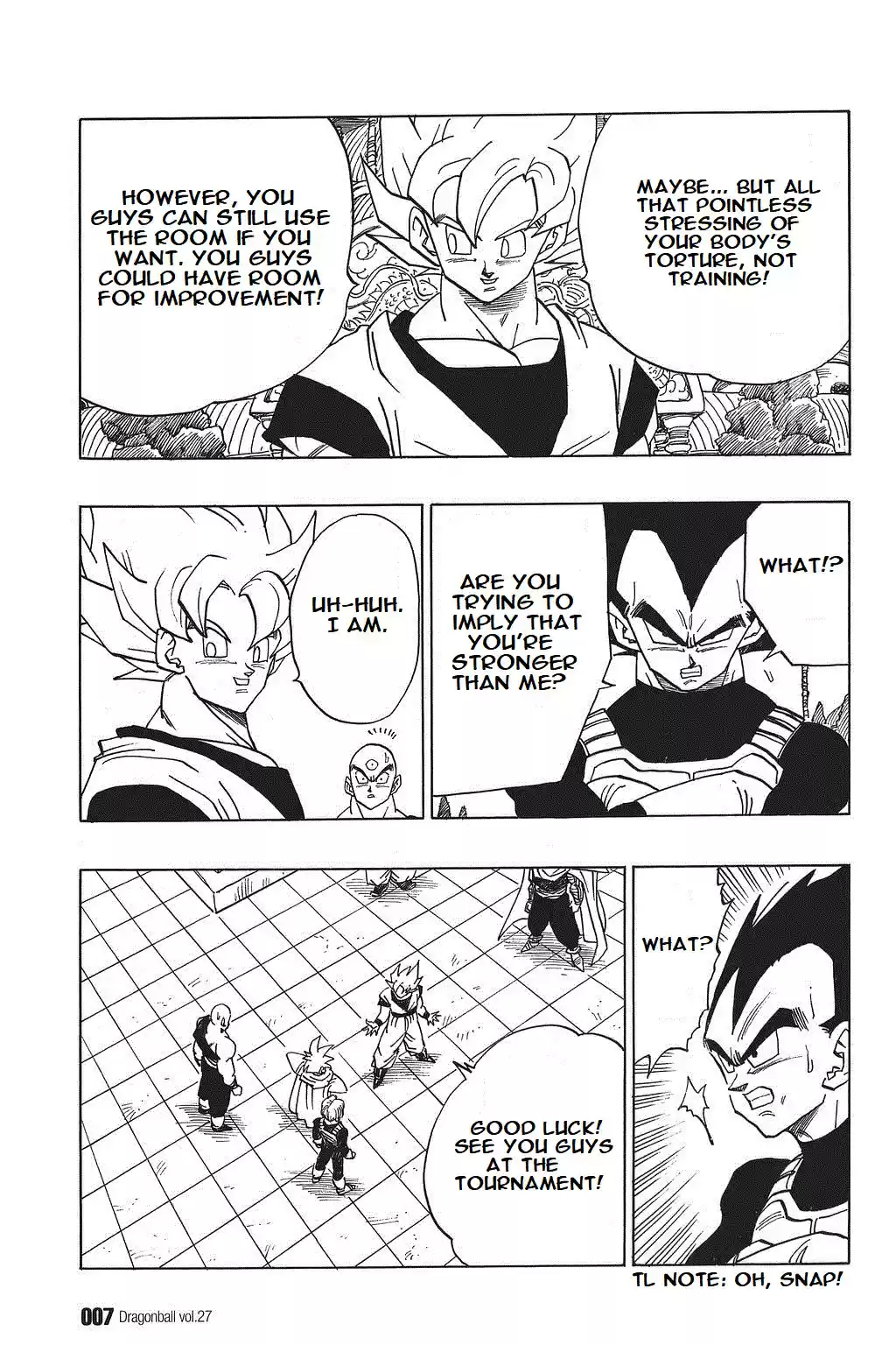 Dragon Ball Vol. 33 Ch. 391 The Calm Before the Storm
