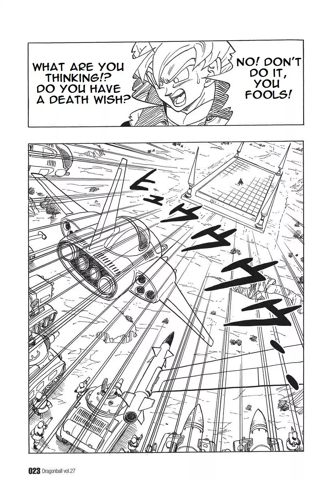 Dragon Ball Vol. 33 Ch. 392 The Royal Army's Resistance