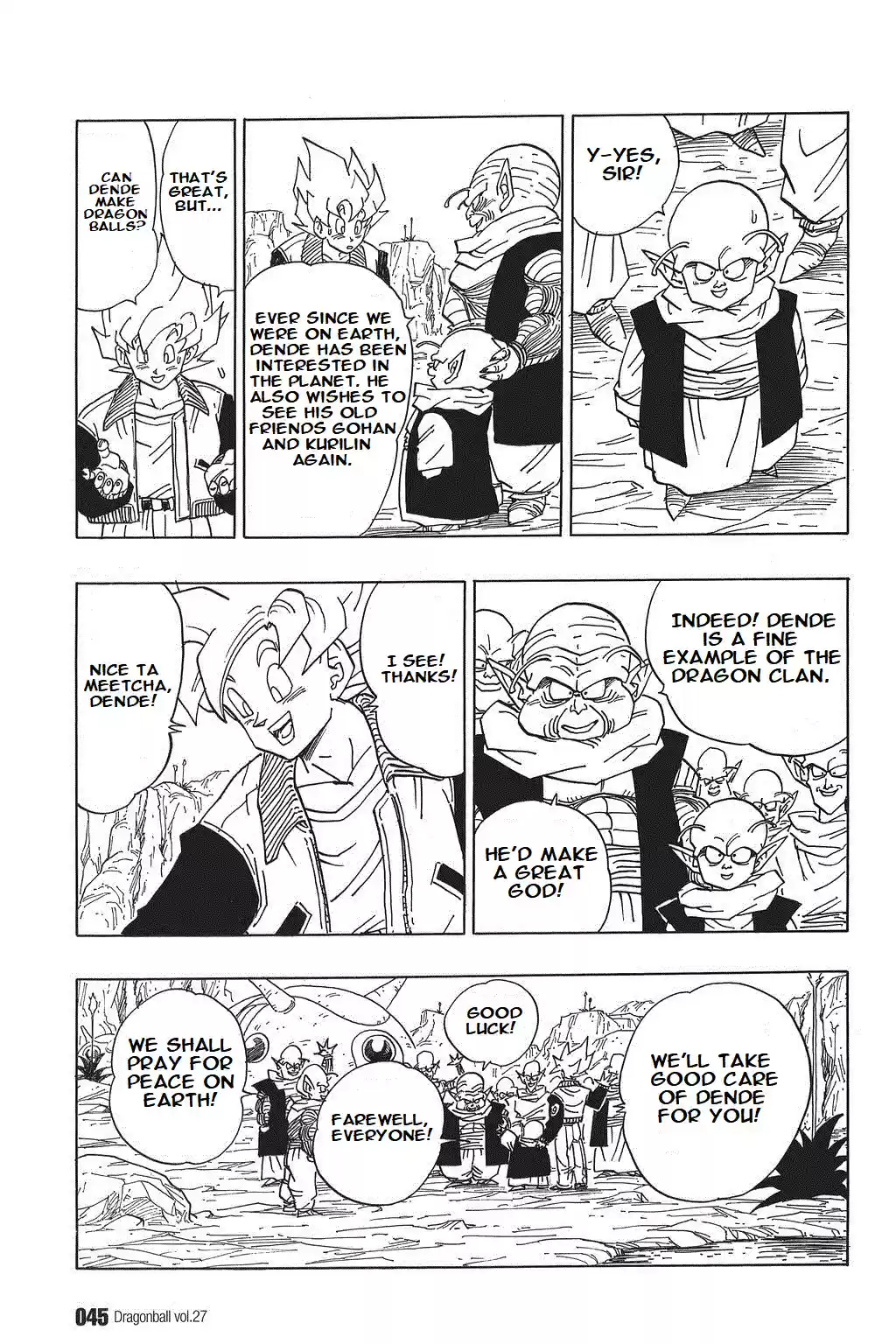 Dragon Ball Vol. 33 Ch. 393 A New God