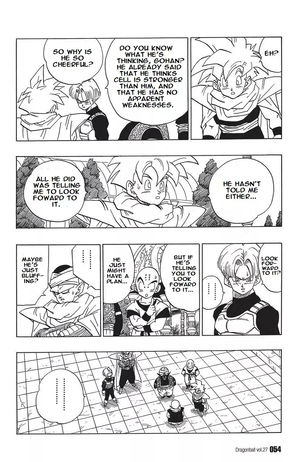 Dragon Ball Vol. 33 Ch. 394 The Cell Games Begin!