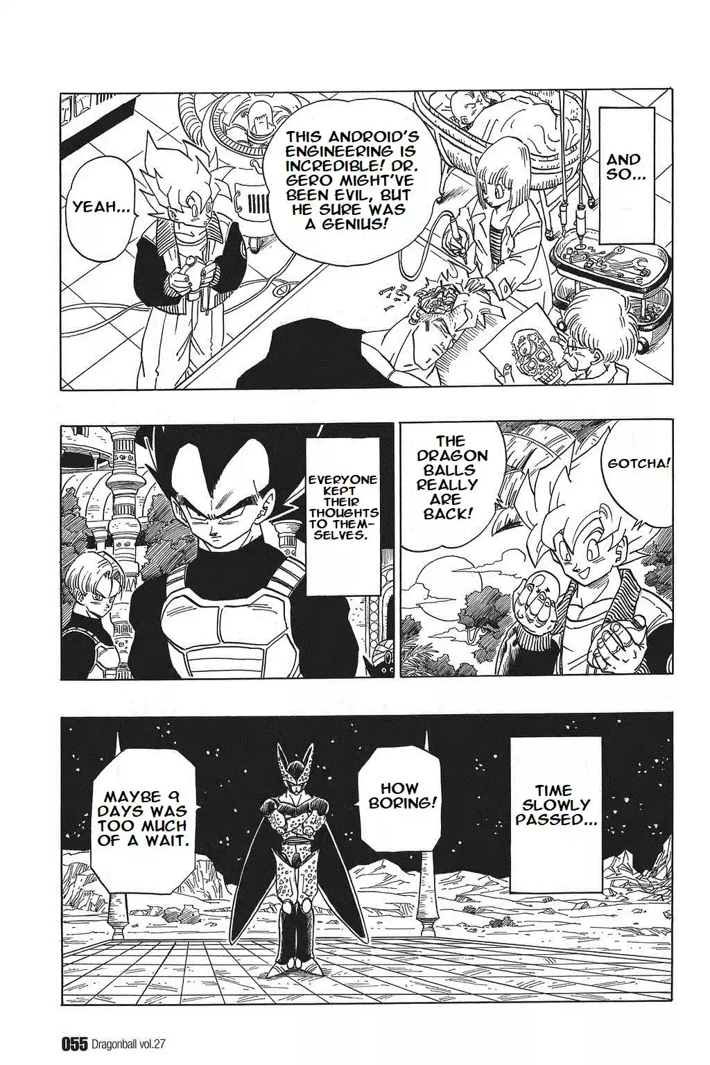 Dragon Ball Vol. 33 Ch. 394 The Cell Games Begin!