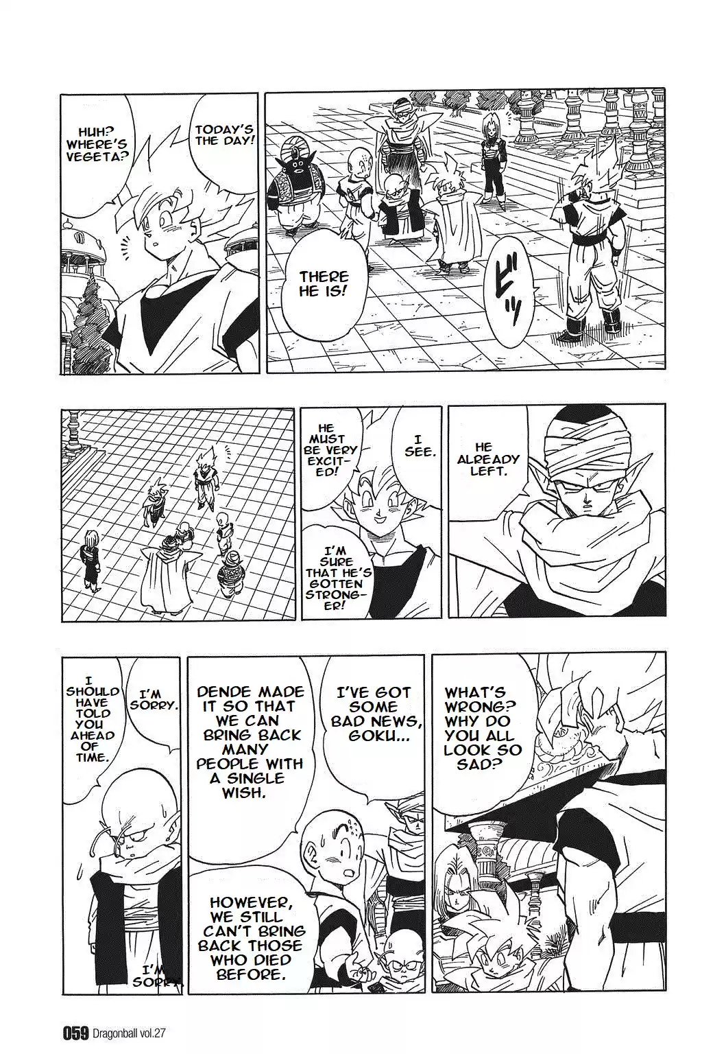 Dragon Ball Vol. 33 Ch. 394 The Cell Games Begin!