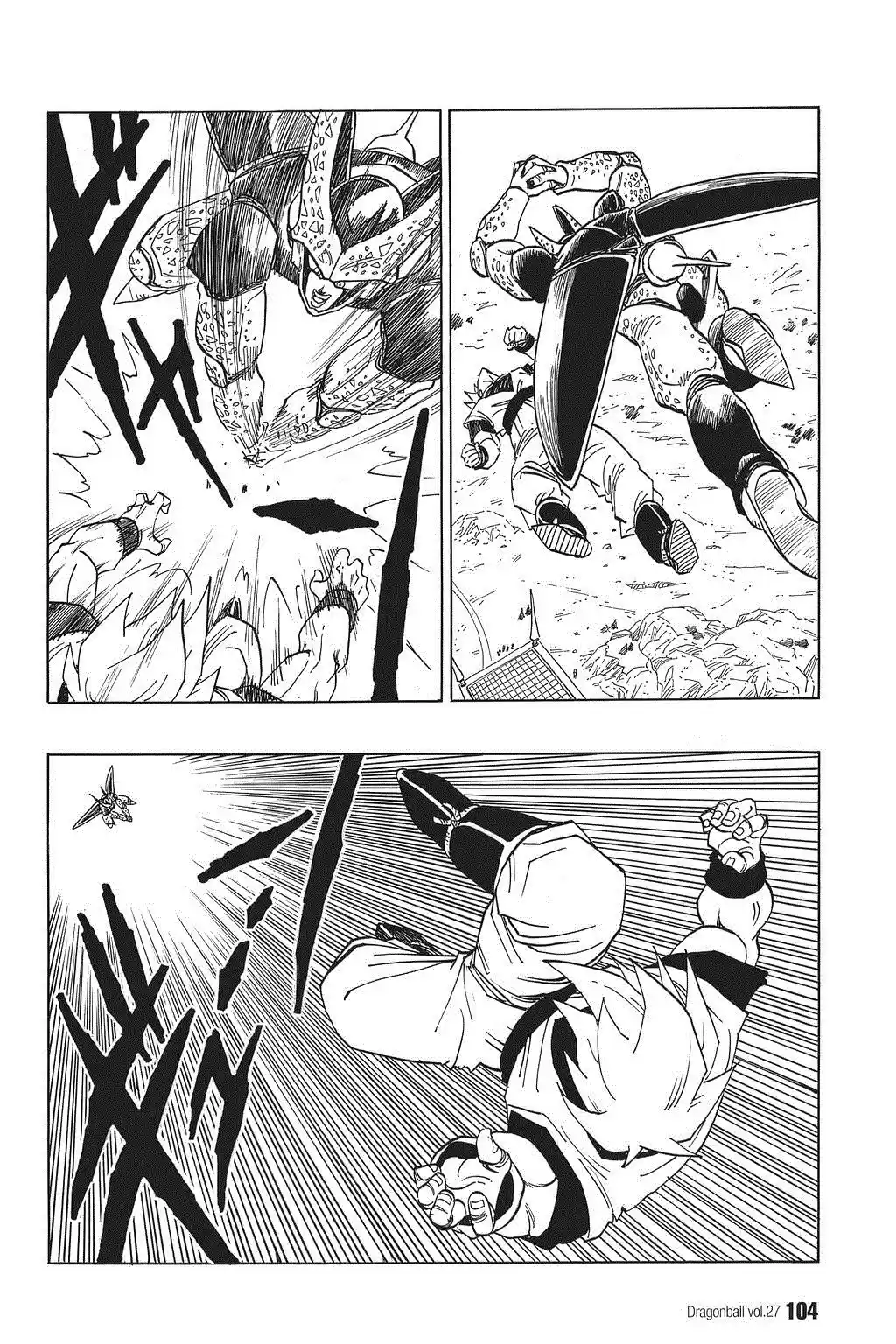 Dragon Ball Vol. 34 Ch. 397 Cell vs. Son Goku!!