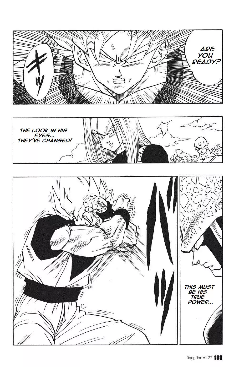 Dragon Ball Vol. 34 Ch. 398 Son Goku at Full Power