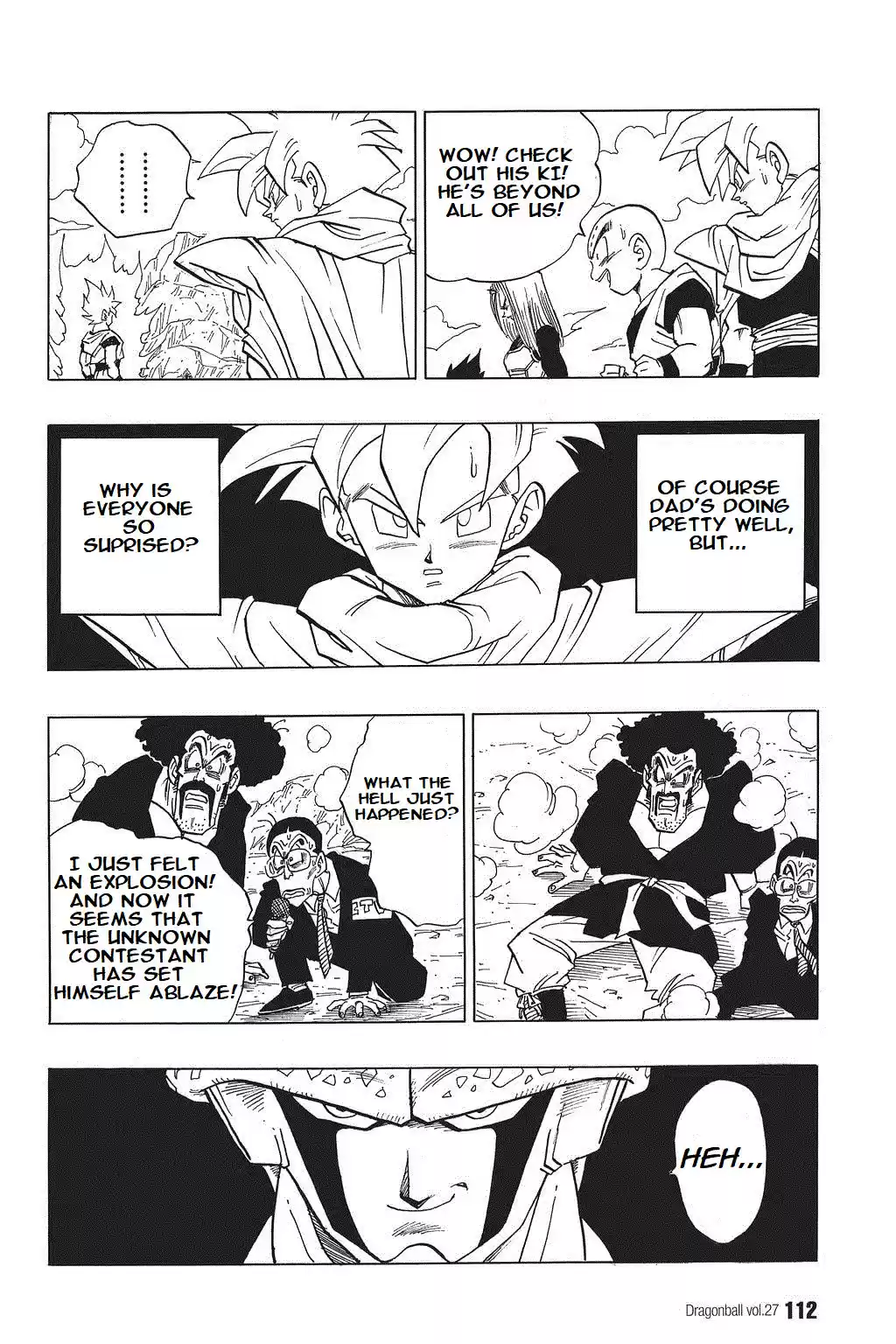 Dragon Ball Vol. 34 Ch. 398 Son Goku at Full Power